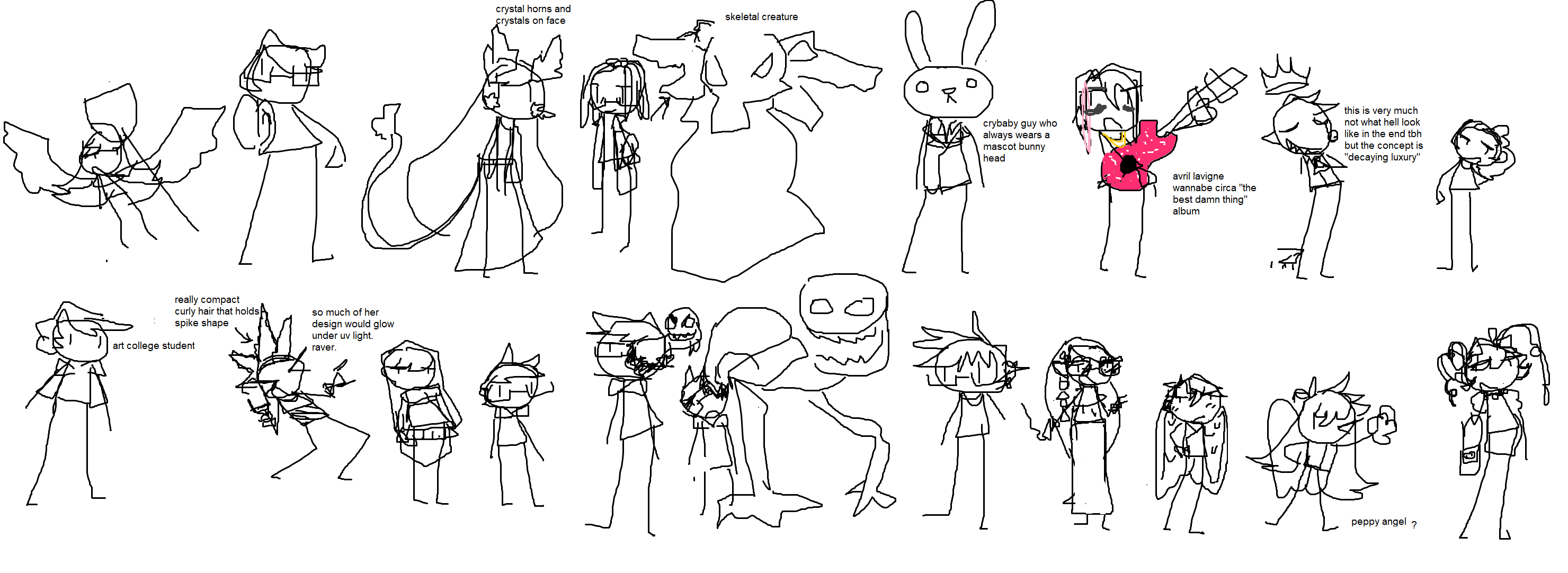 Mouse doodles